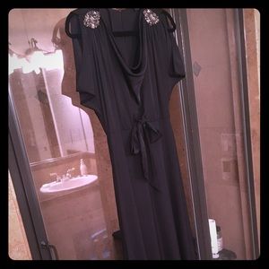 Long Black BCBG Dress